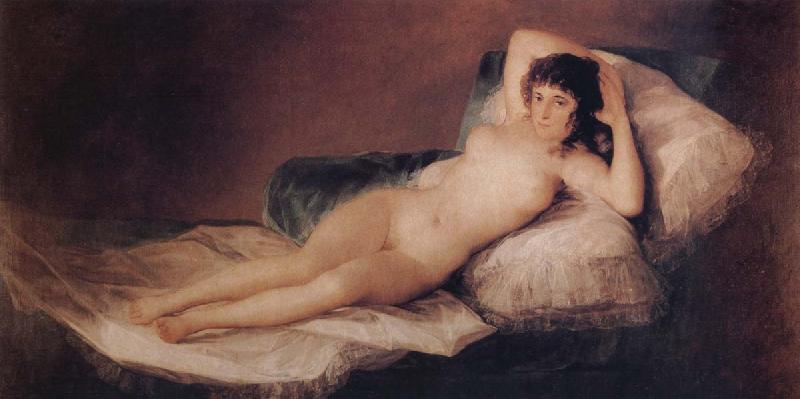 Francisco Jose de Goya The Naked Maja oil painting image